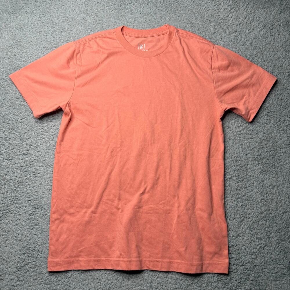 George T Shirt Men's Small Coral Short Sleeve